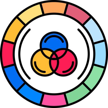 top topu simgesi doldurulmuş dış hat biçiminde