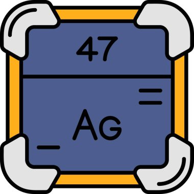 Çizgi film mavi ve sarı 6 numaranın vektör çizimi