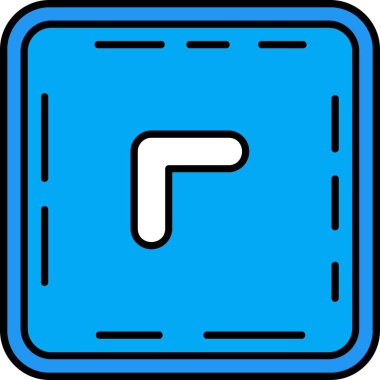 ok yönü simgesi doldurulmuş özet biçimi