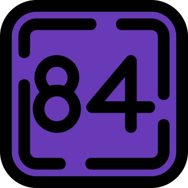 6 numaralı simge dijital