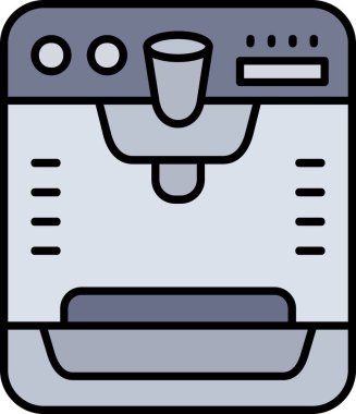 Mutfak pişirme makinesi simgesi