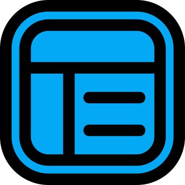 Para simgesi, basit vektör çizim