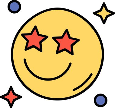 Mutlu emoji simgesi, özet biçimi