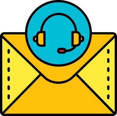 e-posta zarfı simgesi - taslak biçimi