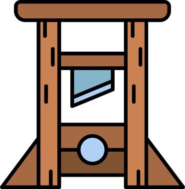 kule ikon vektör illüstrasyonu