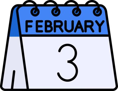 Şubat 2 takvim simgesi