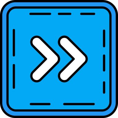 ok simgesi vektör illüstrasyonu