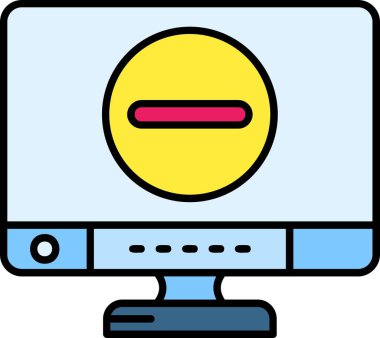 İnternet web simgesi, vektör tasarımı