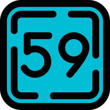 Doldurulmuş 68 yıllık simge - stil - biçim