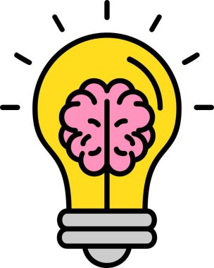 idea icon design, vector illustration