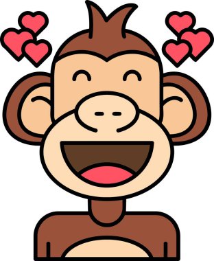 maymun emoji simgesi, özet biçimi