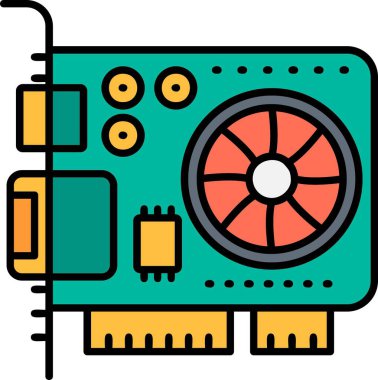 CPU kutsal kişilerin resmi, vektör çizim