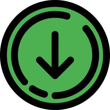 Saat simgesi, vektör illüstrasyonu