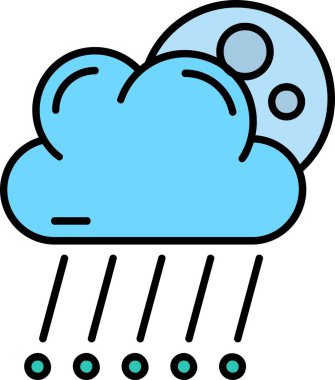 bulut hava yağmuru simgesi