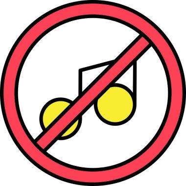 Beyaz arkaplanda yasak simgesi yok, vektör illüstrasyonu izole edildi