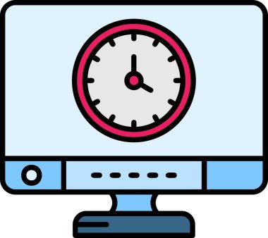 bilgisayar ekranı simgesi. Web simgesi tasarımı