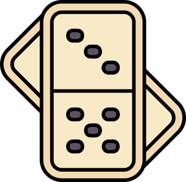 Kurabiye. Web simgesi basit illüstrasyon