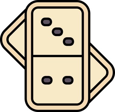 Bir çikolata parçasının vektör çizimi