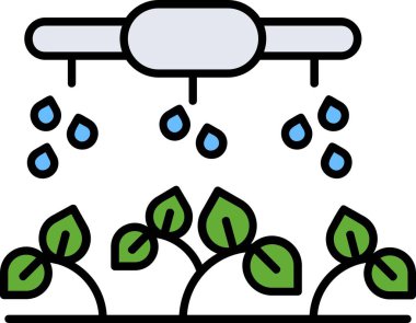 bitki simgesi, vektör illüstrasyonu