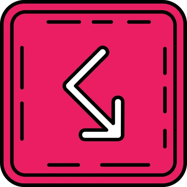 Ok. Web simgesi basit illüstrasyon