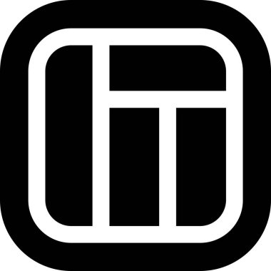 İş ve finans simgesinin vektör illüstrasyonu