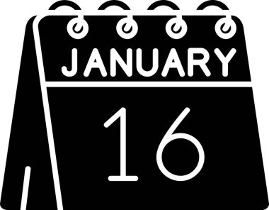 Takvim simgesi vektör illüstrasyonu