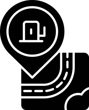 konum haritası simgesi simgesi