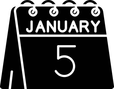 Takvim simgesi tasarımı, vektör illüstrasyonu