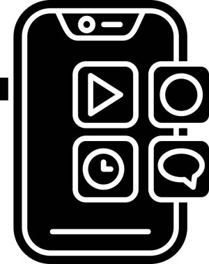 kamera simgesi vektör illüstrasyonu