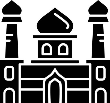 Katı biçimde cami simgesi inşa etmek