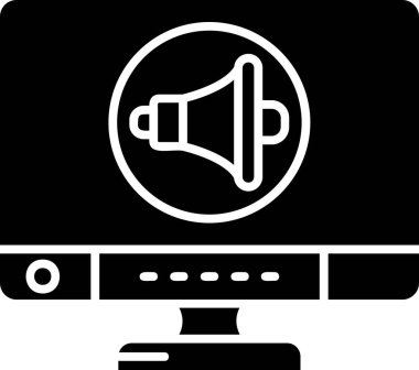 seo modern simgesinin vektör illüstrasyonu