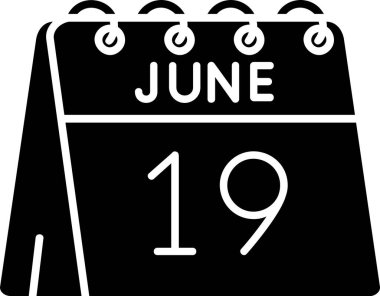 Takvim simgesi tasarımı, vektör illüstrasyonu