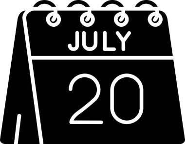 Takvim. Web simgesi basit illüstrasyon