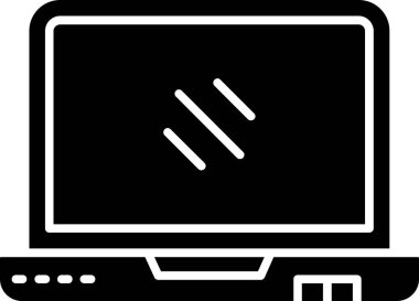 bilgisayar ekranı vektör simgesi