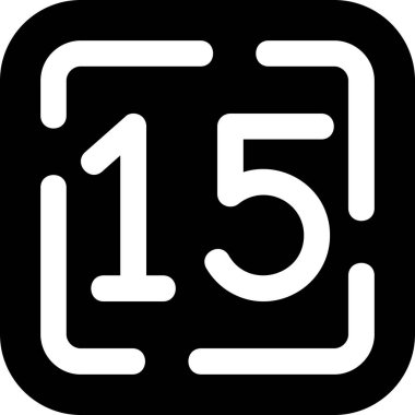 Takvim simgesi vektör illüstrasyonu