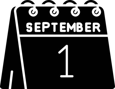 Takvim simgesi, vektör çizimi