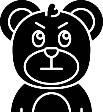 kızgın ifade yüz vektörü