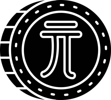 Turta. Web simgesi basit illüstrasyon