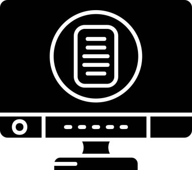 Bilgisayar monitörü. Basit tasarım