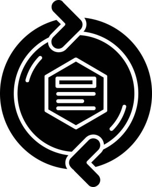 Veri analizi. Web simgesi basit illüstrasyon