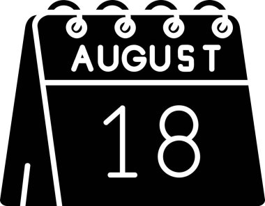 19 Eylül takvim simgesi tasarımı