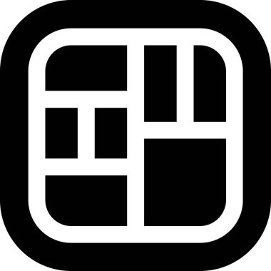 kutu simgesi vektör illüstrasyonu