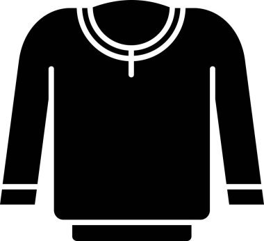 giysi moda simgesi ana hatları biçiminde