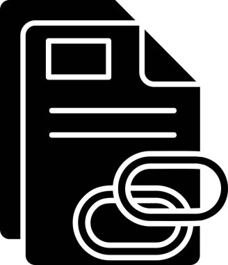 Dosya. Web simgesi basit illüstrasyon