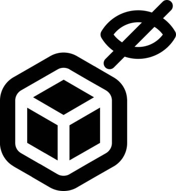 kutu paket teslim simgesi ana hat biçiminde