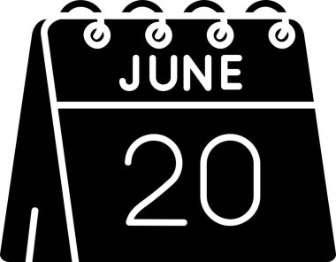 Takvim simgesi tasarımı, vektör illüstrasyonu