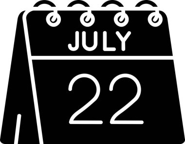 Takvim simgesi tasarımı, vektör illüstrasyonu