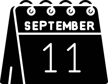 Takvim simgesi tasarımı, vektör illüstrasyonu