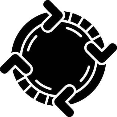 seo modern simgesinin vektör illüstrasyonu