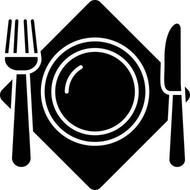 yemek tabağı simgesi